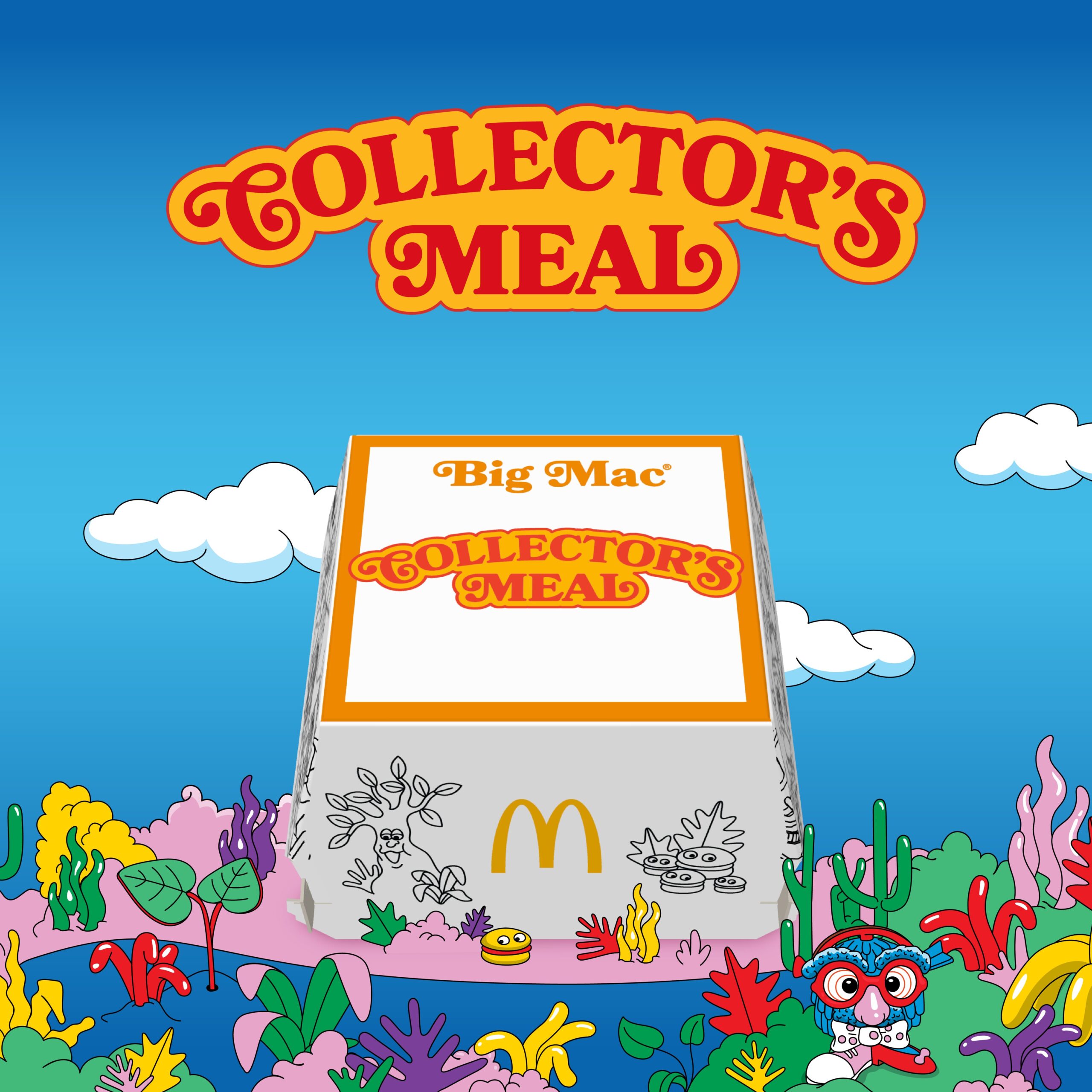 McDonald's Collectors Meal Big Mac container