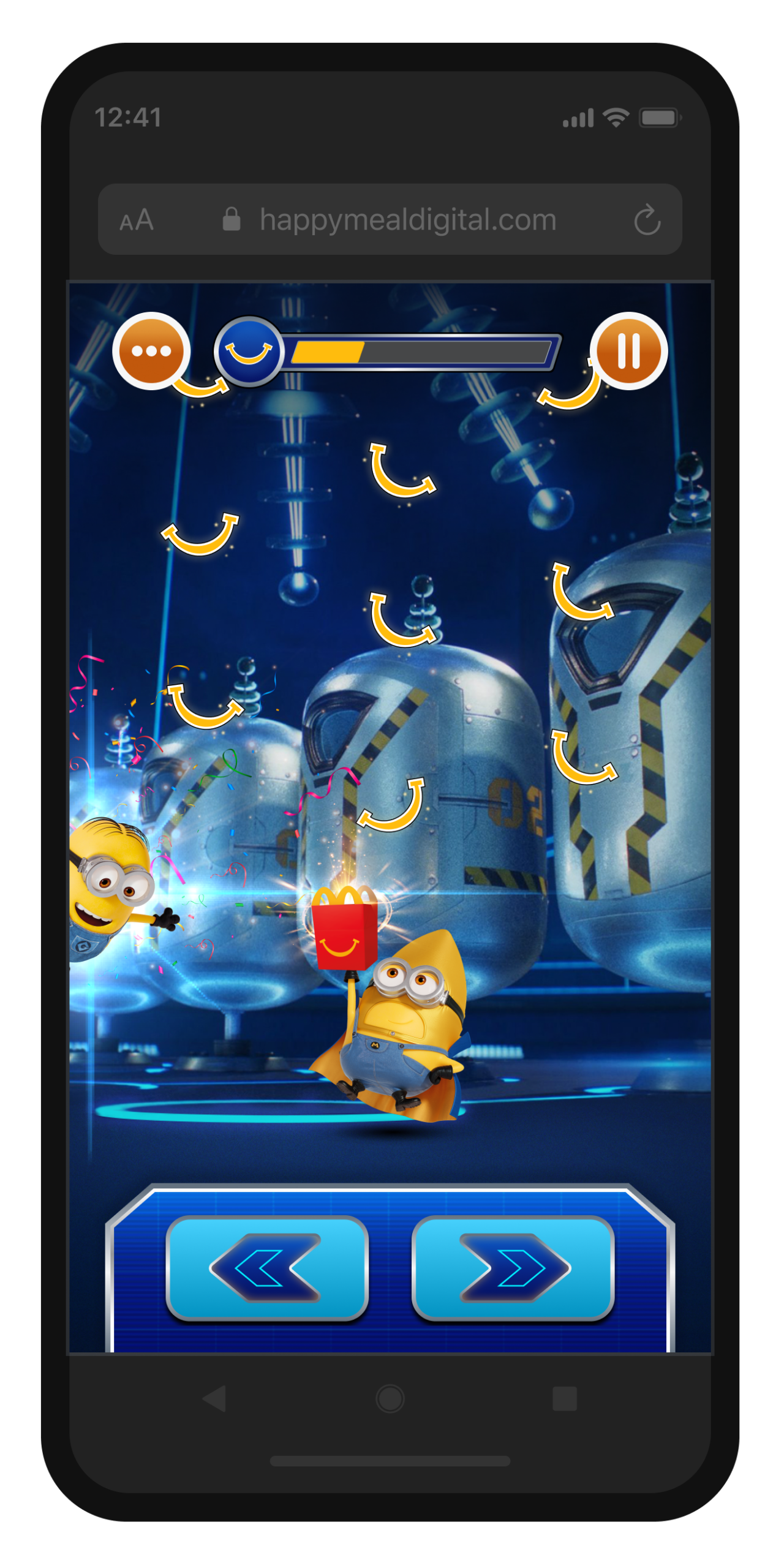 Minions saving the smiles in the digital gameplay