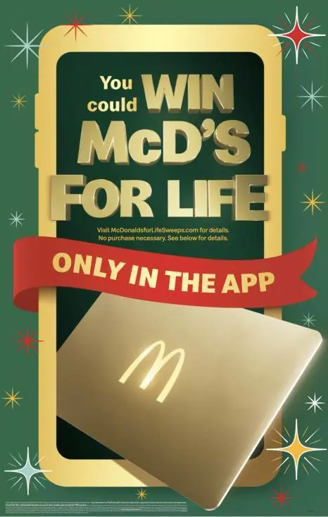 McDonald's for life